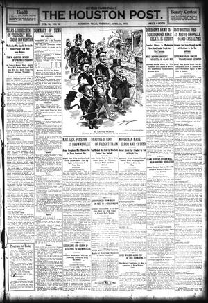 The Houston Post. (Houston, Tex.), Vol. 30, No. 12, Ed. 1 Thursday, April 15, 1915