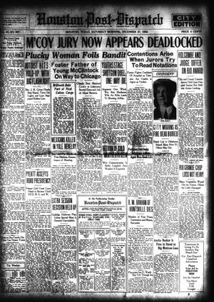 Houston Post-Dispatch (Houston, Tex.), Vol. 40, No. 267, Ed. 1 Saturday, December 27, 1924