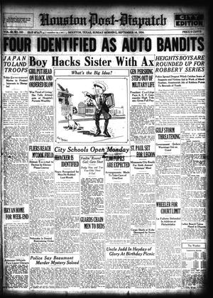 Houston Post-Dispatch (Houston, Tex.), Vol. 40, No. 163, Ed. 1 Sunday, September 14, 1924