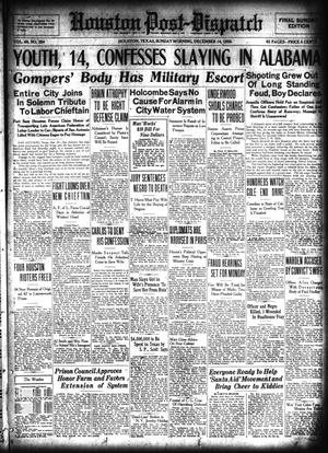 Houston Post-Dispatch (Houston, Tex.), Vol. 40, No. 254, Ed. 1 Sunday, December 14, 1924