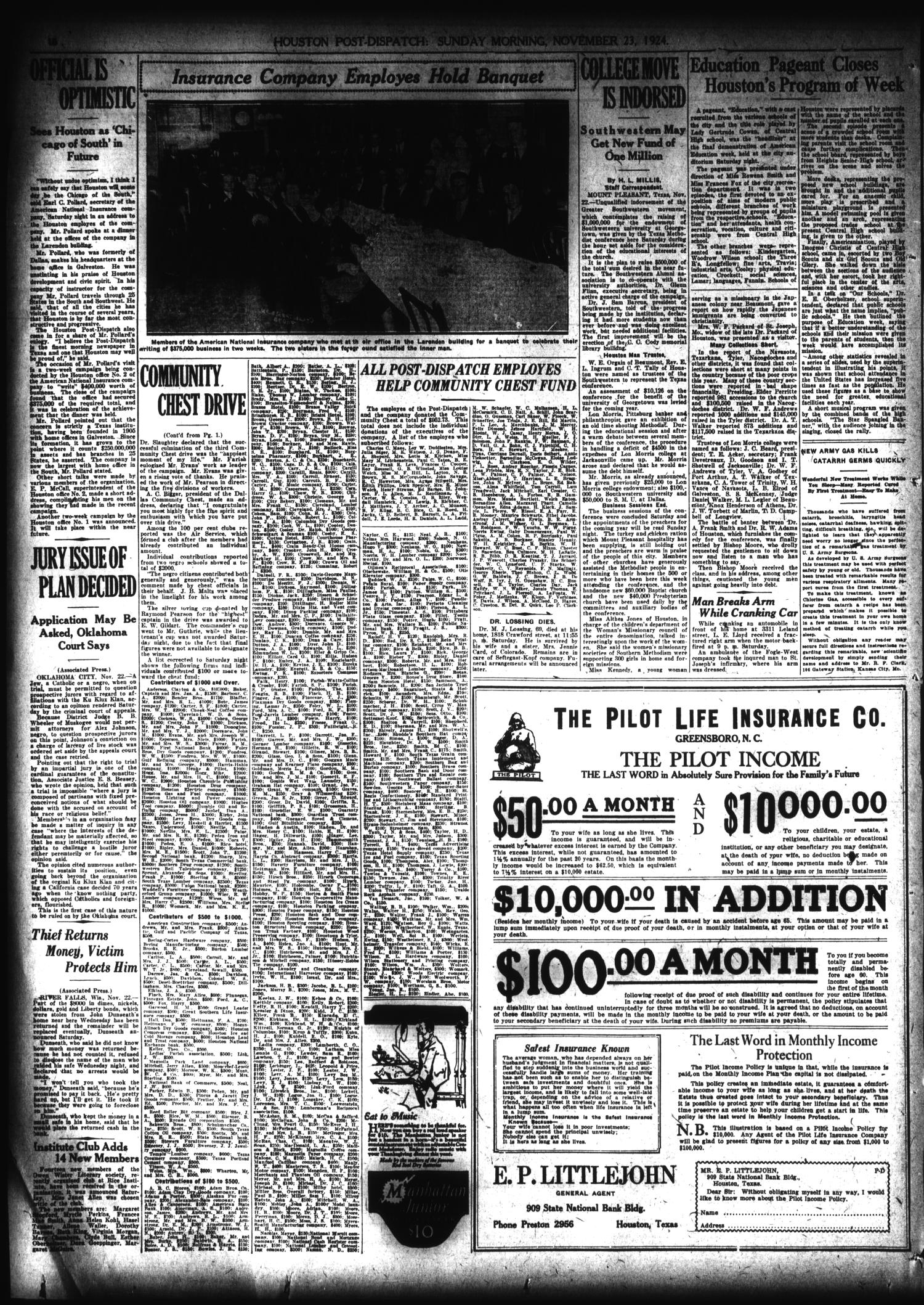Houston Post-Dispatch (Houston, Tex.), Vol. 40, No. 233, Ed. 1 Sunday, November 23, 1924
                                                
                                                    [Sequence #]: 18 of 75
                                                