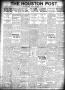 Primary view of The Houston Post. (Houston, Tex.), Vol. 37, No. 235, Ed. 1 Friday, November 25, 1921