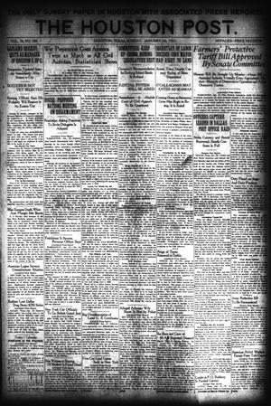 The Houston Post. (Houston, Tex.), Vol. 36, No. 288, Ed. 1 Sunday, January 16, 1921