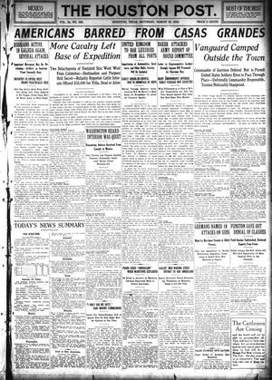 The Houston Post. (Houston, Tex.), Vol. 30, No. 350, Ed. 1 Saturday, March 18, 1916