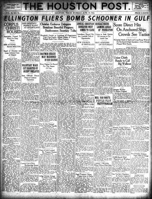 The Houston Post. (Houston, Tex.), Vol. 38, No. 76, Ed. 1 Monday, June 19, 1922