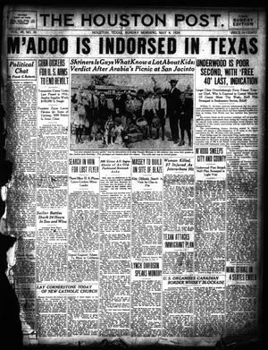 The Houston Post. (Houston, Tex.), Vol. 40, No. 30, Ed. 1 Sunday, May 4, 1924