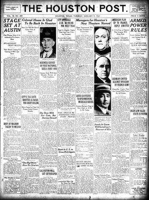 The Houston Post. (Houston, Tex.), Vol. 38, No. 280, Ed. 1 Tuesday, January 9, 1923