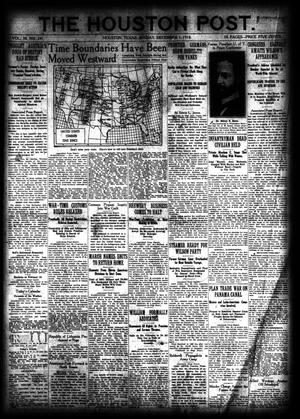 The Houston Post. (Houston, Tex.), Vol. 34, No. 241, Ed. 1 Sunday, December 1, 1918