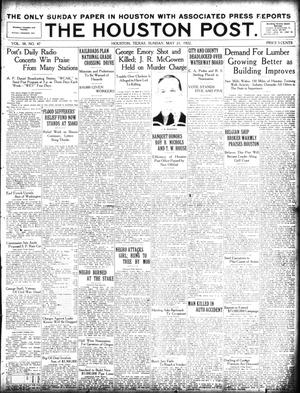 The Houston Post. (Houston, Tex.), Vol. 38, No. 47, Ed. 1 Sunday, May 21, 1922