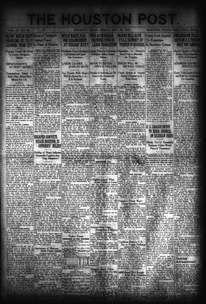 The Houston Post. (Houston, Tex.), Vol. 37, No. 46, Ed. 1 Friday, May 20, 1921