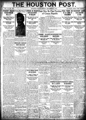 The Houston Post. (Houston, Tex.), Vol. 34, No. 248, Ed. 1 Sunday, December 8, 1918