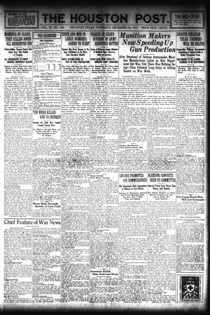 The Houston Post. (Houston, Tex.), Vol. 33, No. 260, Ed. 1 Thursday, December 20, 1917