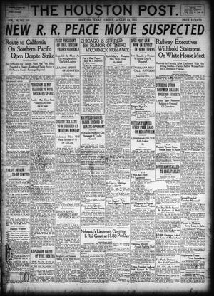 The Houston Post. (Houston, Tex.), Vol. 38, No. 131, Ed. 1 Sunday, August 13, 1922
