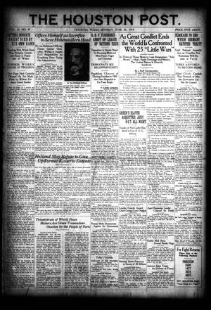 The Houston Post. (Houston, Tex.), Vol. 35, No. 87, Ed. 1 Monday, June 30, 1919