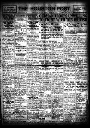The Houston Post. (Houston, Tex.), Vol. 33, No. 72, Ed. 1 Friday, June 15, 1917