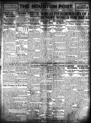 Primary view of object titled 'The Houston Post. (Houston, Tex.), Vol. 33, No. 39, Ed. 1 Sunday, May 13, 1917'.