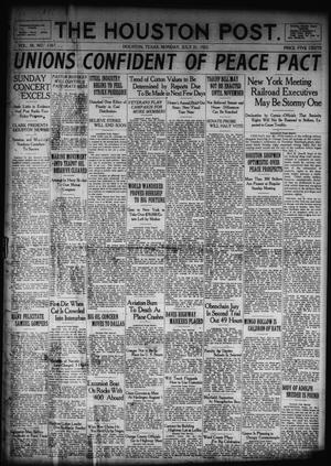 The Houston Post. (Houston, Tex.), Vol. 38, No. 118, Ed. 1 Monday, July 31, 1922
