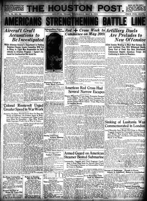 The Houston Post. (Houston, Tex.), Vol. 34, No. 34, Ed. 1 Wednesday, May 8, 1918