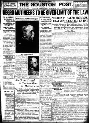 The Houston Post. (Houston, Tex.), Vol. 33, No. 144, Ed. 1 Sunday, August 26, 1917