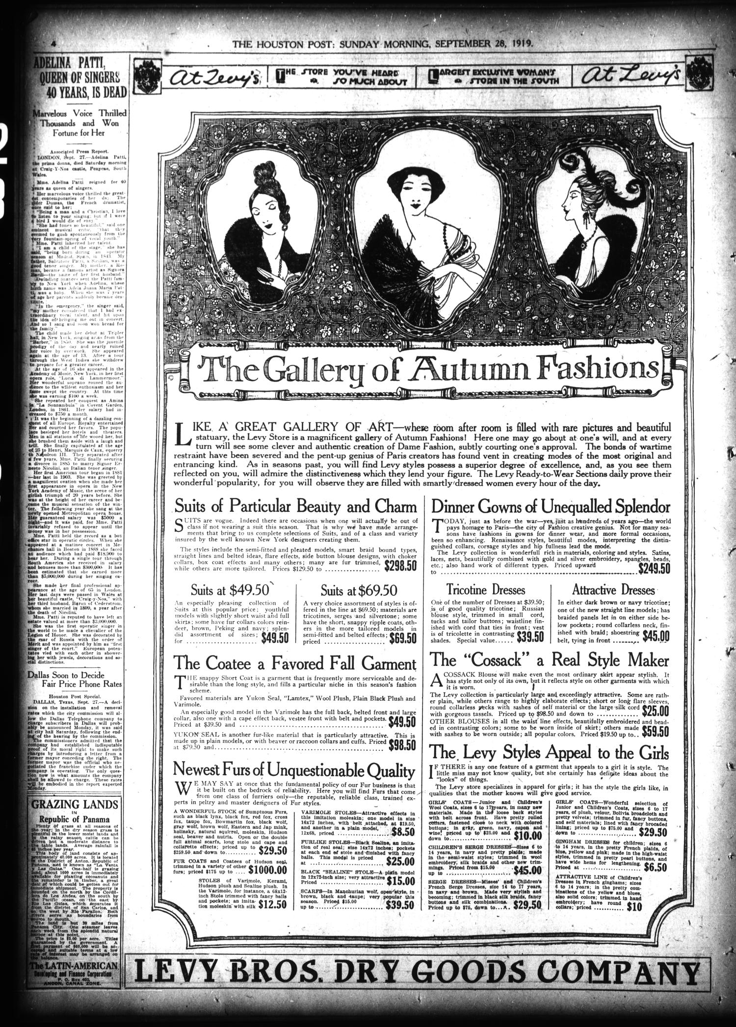 The Houston Post. (Houston, Tex.), Vol. 35, No. 177, Ed. 1 Sunday, September 28, 1919
                                                
                                                    [Sequence #]: 4 of 72
                                                