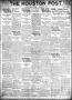 Primary view of The Houston Post. (Houston, Tex.), Vol. 37, No. 300, Ed. 1 Sunday, January 29, 1922