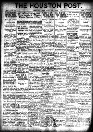 The Houston Post. (Houston, Tex.), Vol. 37, No. 242, Ed. 1 Friday, December 2, 1921