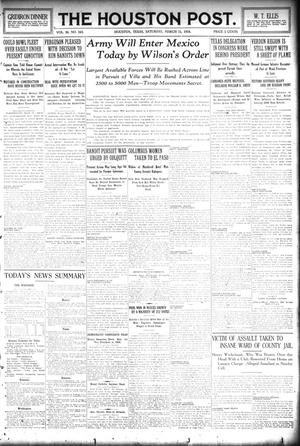 The Houston Post. (Houston, Tex.), Vol. 30, No. 343, Ed. 1 Saturday, March 11, 1916