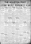 Thumbnail image of item number 1 in: 'The Houston Post. (Houston, Tex.), Vol. 39, No. 198, Ed. 1 Friday, October 19, 1923'.