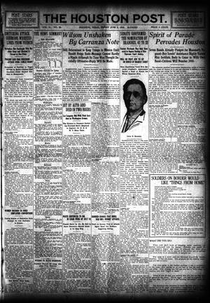 The Houston Post. (Houston, Tex.), Vol. 31, No. 59, Ed. 1 Friday, June 2, 1916