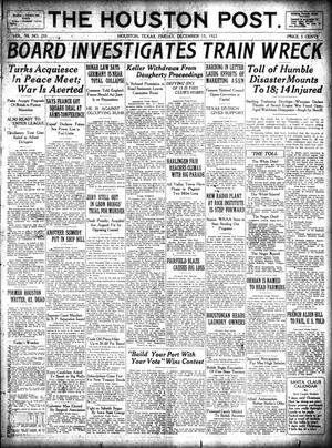 The Houston Post. (Houston, Tex.), Vol. 38, No. 255, Ed. 1 Friday, December 15, 1922