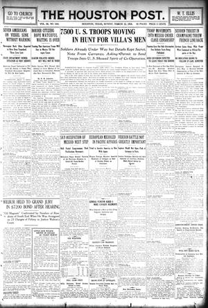 The Houston Post. (Houston, Tex.), Vol. 30, No. 344, Ed. 1 Sunday, March 12, 1916