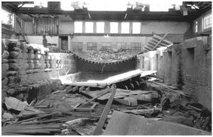 [The  Demolition of the Convention Hall:  Interior, 3 of 5]