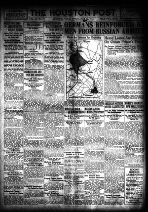 The Houston Post. (Houston, Tex.), Vol. 33, No. 79, Ed. 1 Friday, June 22, 1917