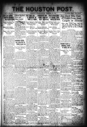 The Houston Post. (Houston, Tex.), Vol. 36, No. 330, Ed. 1 Sunday, February 27, 1921