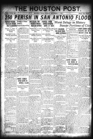 The Houston Post. (Houston, Tex.), Vol. 37, No. 160, Ed. 1 Sunday, September 11, 1921