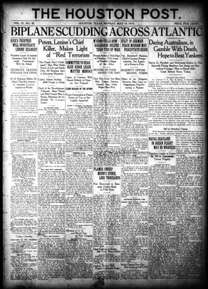 The Houston Post. (Houston, Tex.), Vol. 35, No. 45, Ed. 1 Monday, May 19, 1919