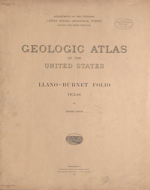 Geologic Atlas of the United States: Llano-Burnet Folio, Texas