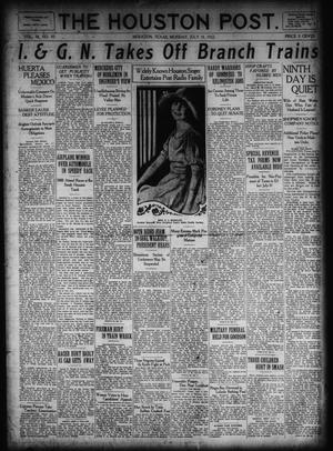 The Houston Post. (Houston, Tex.), Vol. 38, No. 97, Ed. 1 Monday, July 10, 1922