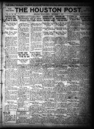 The Houston Post. (Houston, Tex.), Vol. 35, No. 156, Ed. 1 Sunday, September 7, 1919