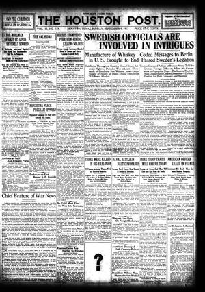 The Houston Post. (Houston, Tex.), Vol. 33, No. 158, Ed. 1 Sunday, September 9, 1917