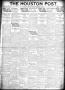 Thumbnail image of item number 1 in: 'The Houston Post. (Houston, Tex.), Vol. 37, No. 239, Ed. 1 Tuesday, November 29, 1921'.