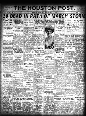 The Houston Post. (Houston, Tex.), Vol. 38, No. 343, Ed. 1 Tuesday, March 13, 1923