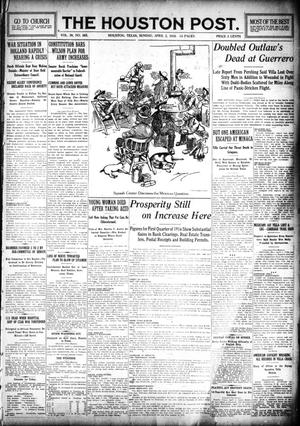 The Houston Post. (Houston, Tex.), Vol. 30, No. 365, Ed. 1 Sunday, April 2, 1916