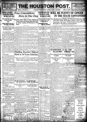 Primary view of object titled 'The Houston Post. (Houston, Tex.), Vol. 31, No. 124, Ed. 1 Sunday, August 6, 1916'.