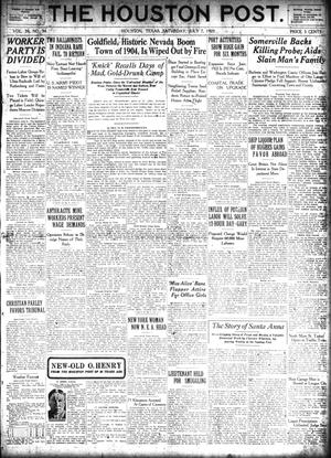 Primary view of object titled 'The Houston Post. (Houston, Tex.), Vol. 39, No. 94, Ed. 1 Saturday, July 7, 1923'.