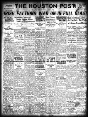 The Houston Post. (Houston, Tex.), Vol. 38, No. 62, Ed. 1 Monday, June 5, 1922