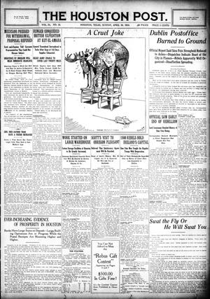 Primary view of object titled 'The Houston Post. (Houston, Tex.), Vol. 31, No. 26, Ed. 1 Sunday, April 30, 1916'.