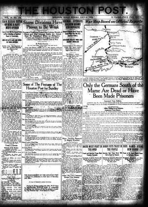 The Houston Post. (Houston, Tex.), Vol. 34, No. 108, Ed. 1 Sunday, July 21, 1918