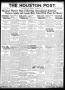 Thumbnail image of item number 1 in: 'The Houston Post. (Houston, Tex.), Vol. 35, No. 237, Ed. 1 Thursday, November 27, 1919'.