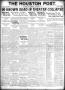Thumbnail image of item number 1 in: 'The Houston Post. (Houston, Tex.), Vol. 37, No. 301, Ed. 1 Monday, January 30, 1922'.